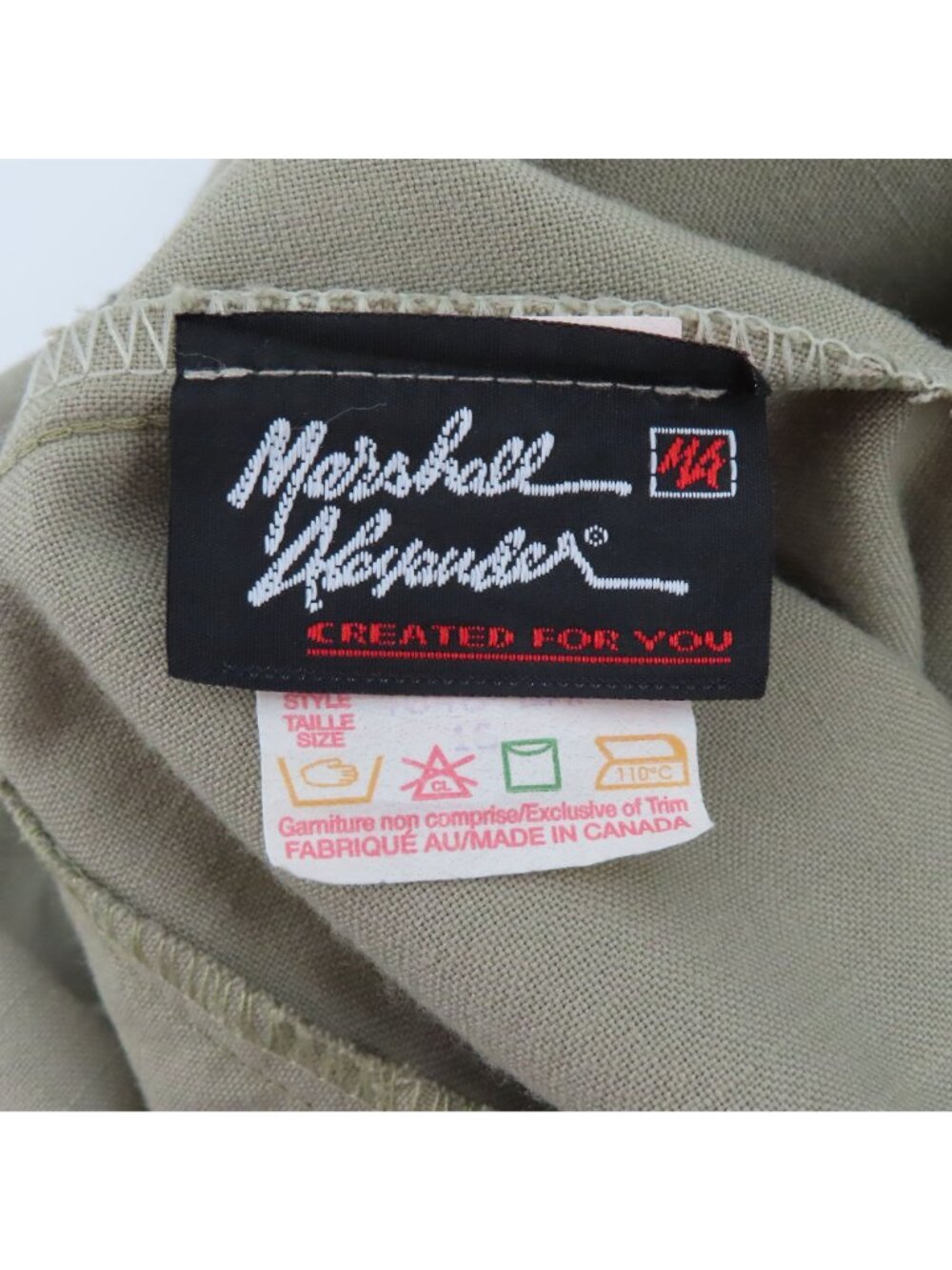 VTG Marshall Women 16 Green Sheer Mesh Collared Shirt Shorts 2 Piece Set Safari - Picture 10 of 16
